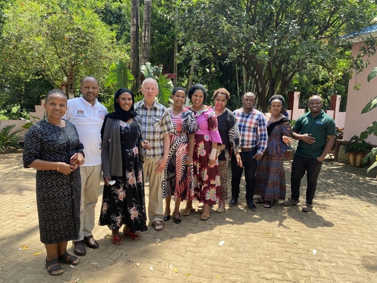 New group of trainers in Tanzania