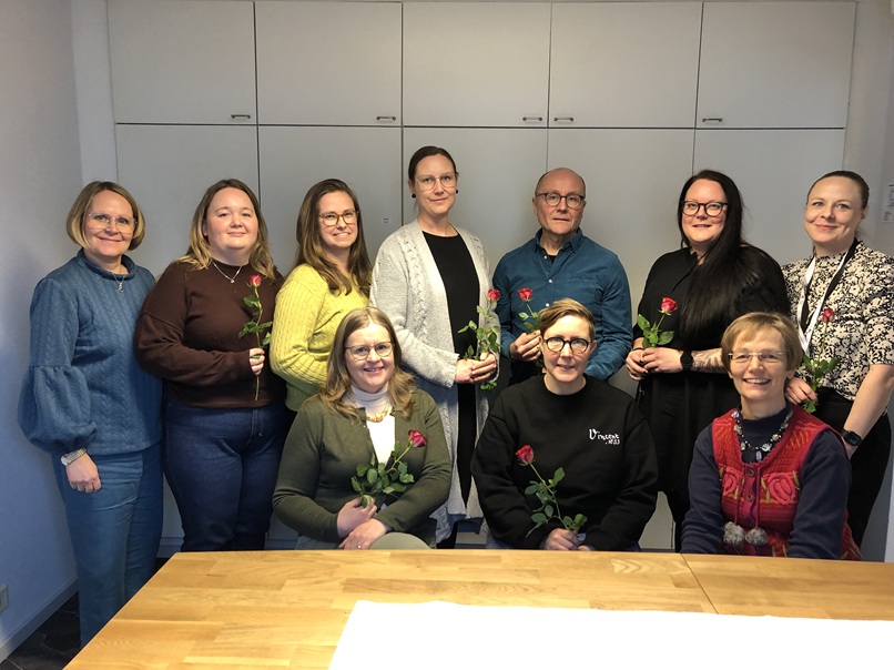 Newly accredited facilitators in Finland